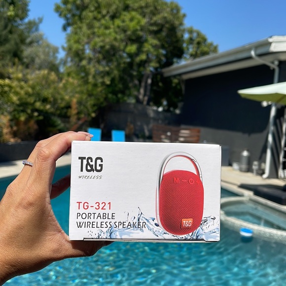 Other - **TWO TIME:  HOST PICK**TG-321 Portable Wireless Speaker In Red NIB